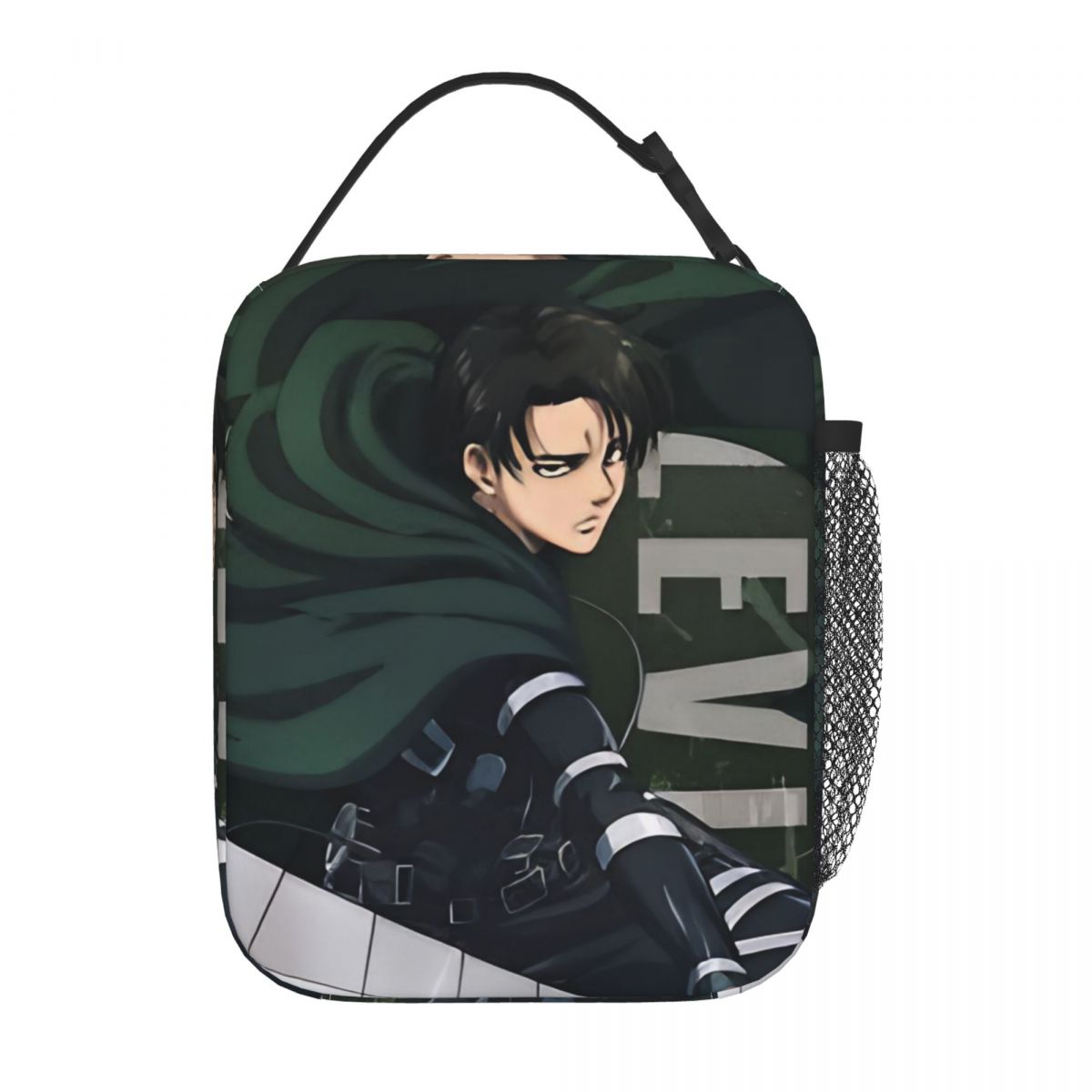 Tote Bag Sublimation - Levi Ackerman AOT Manga Lancheiras Isoladas