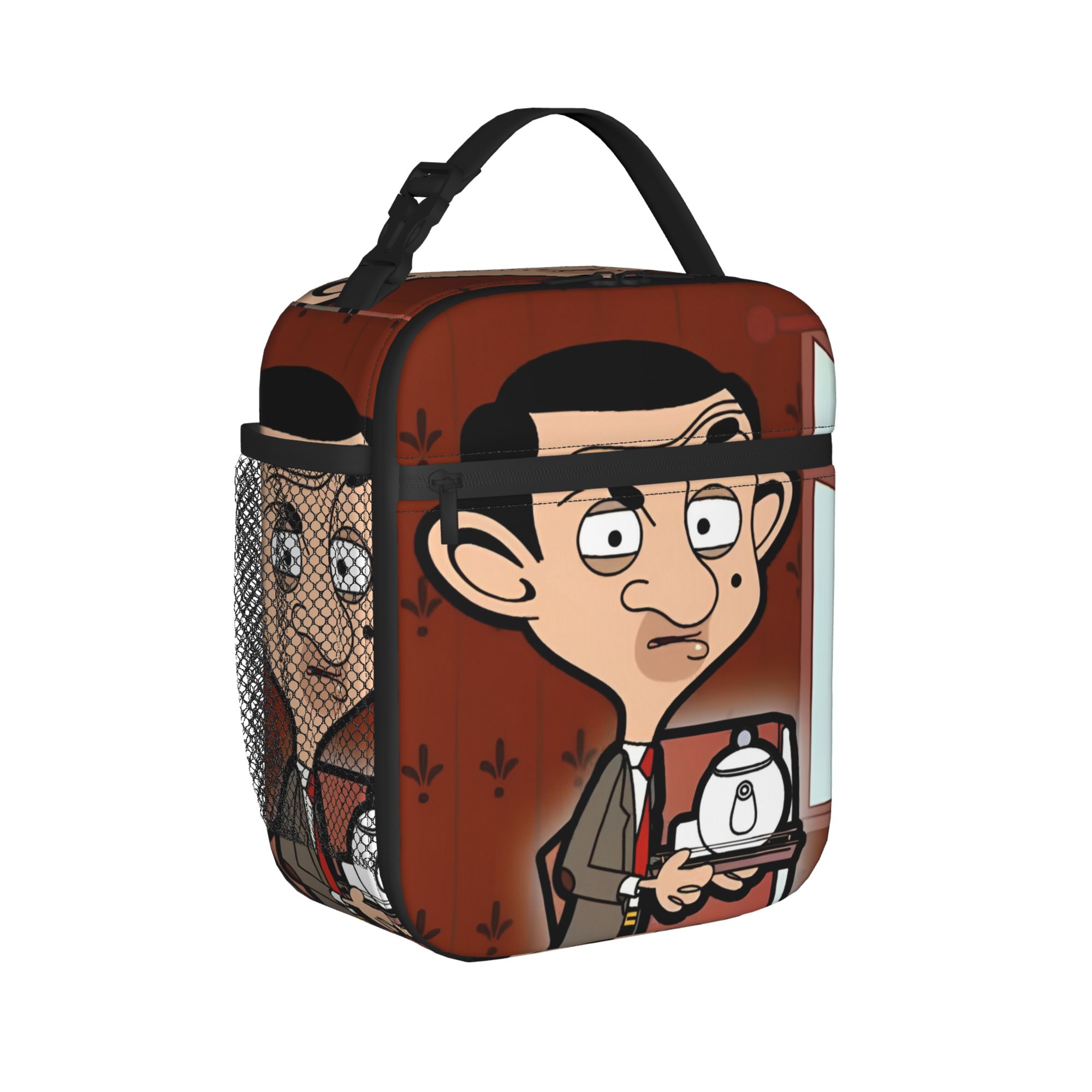 Tote Bag Sublimation - Mr Bean Bolsas térmicas para almoço,
