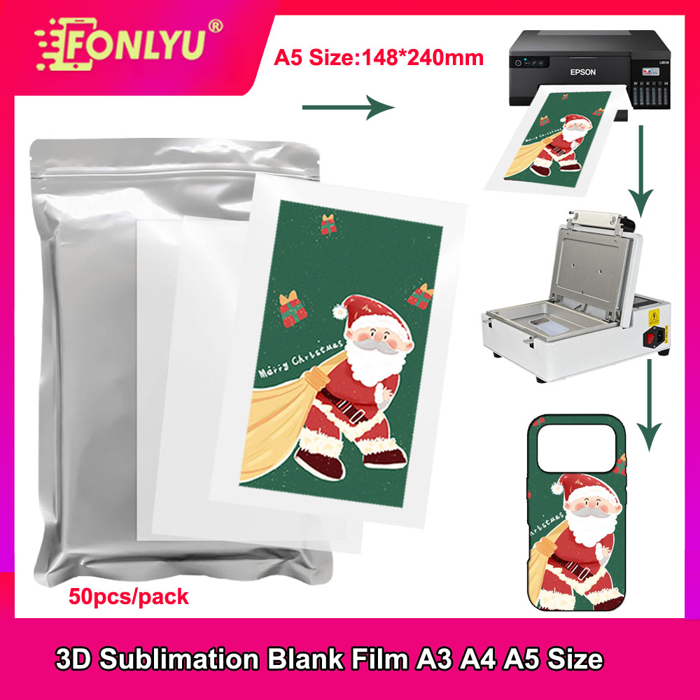 Phone Case Blank Print - A5 a4 a3 tamanho 3d filme