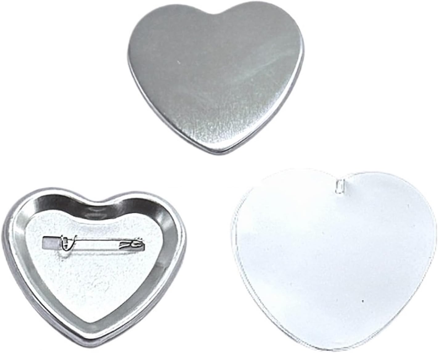 Button Badge Blank - Máquina de Fazer Botões, 100 Peças