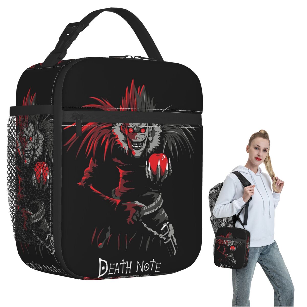 Tote Bag Sublimation - Bolsa térmica isolada Anime Death Note