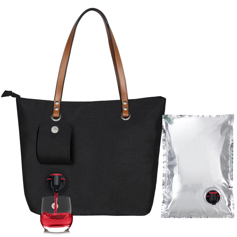 Tote Bag Sublimation - Sacola de vinho quente, refrigerador de