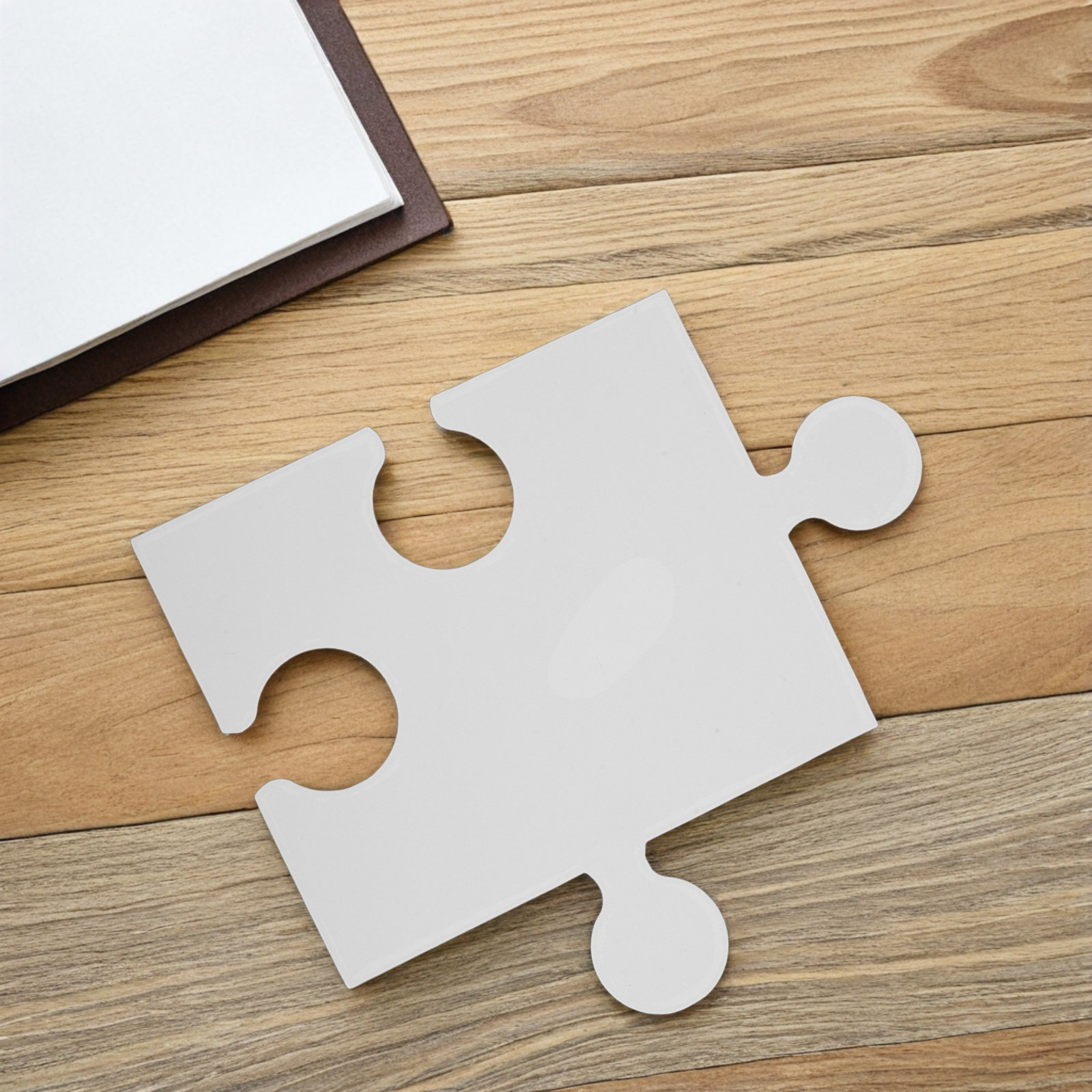 60 Peças Grandes de Quebra-Cab - Puzzle Blank White avaliação e preço