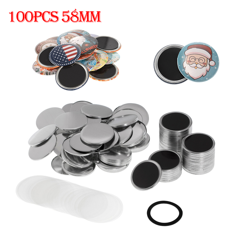 Peças de Botão Magnético Macio - Button Badge Blank avaliação e preço