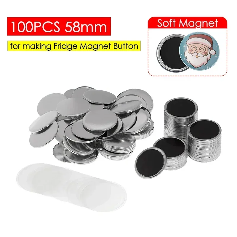 Peças de Botão Magnético Macio - Button Badge Blank avaliação e preço