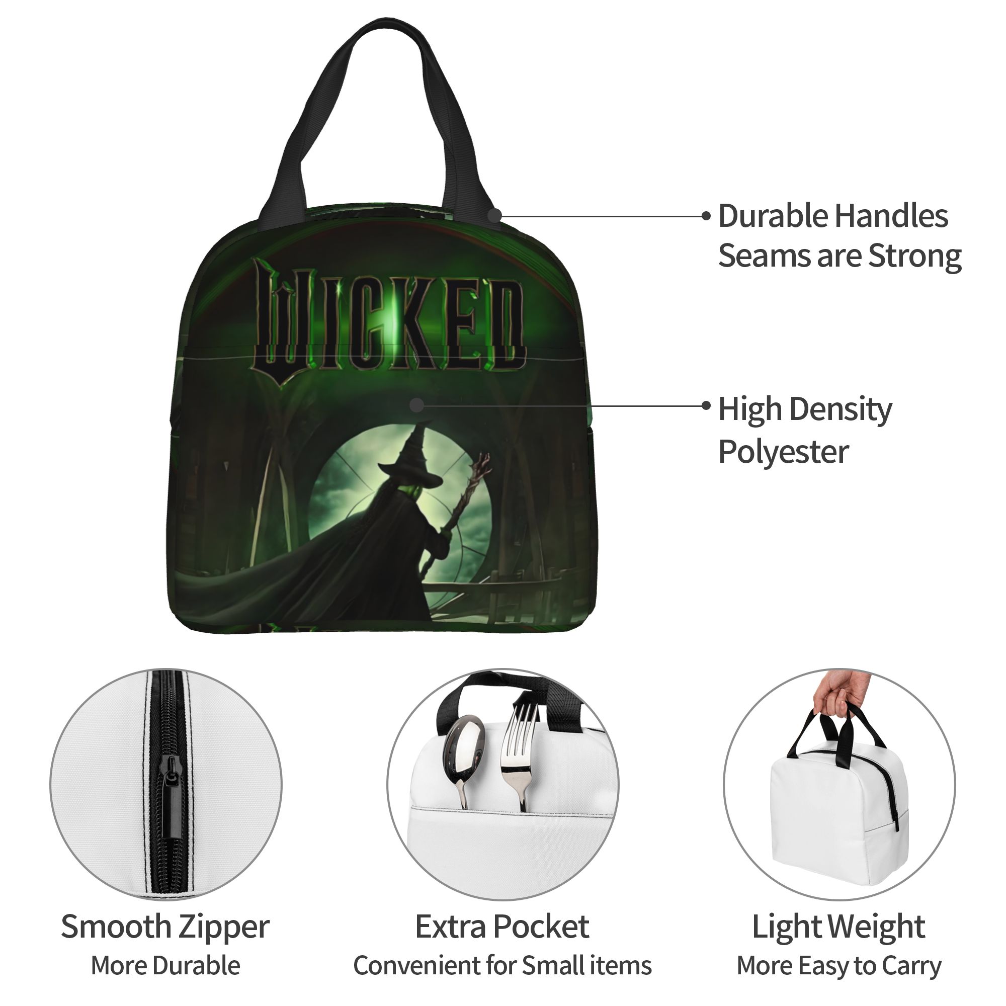 Bolsa térmica isolada W-Wicked - Tote Bag Sublimation avaliação e preço
