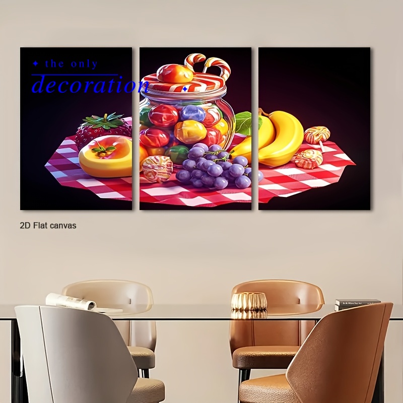 Conjunto de 3 Quadros Decorati - Canvas Wrap Ready avaliação e preço