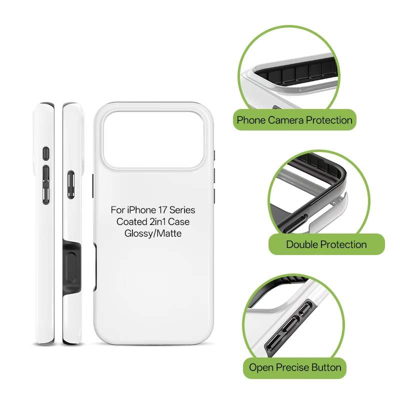 Fonlyu revestido 2 em 1 capa d - Phone Case Blank Print avaliação e preço