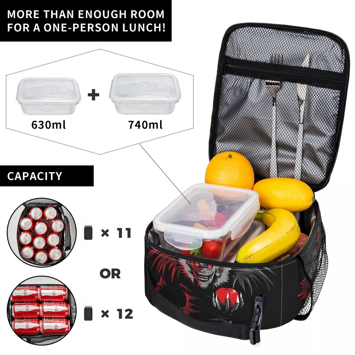 Bolsa térmica isolada Anime De - Tote Bag Sublimation avaliação e preço