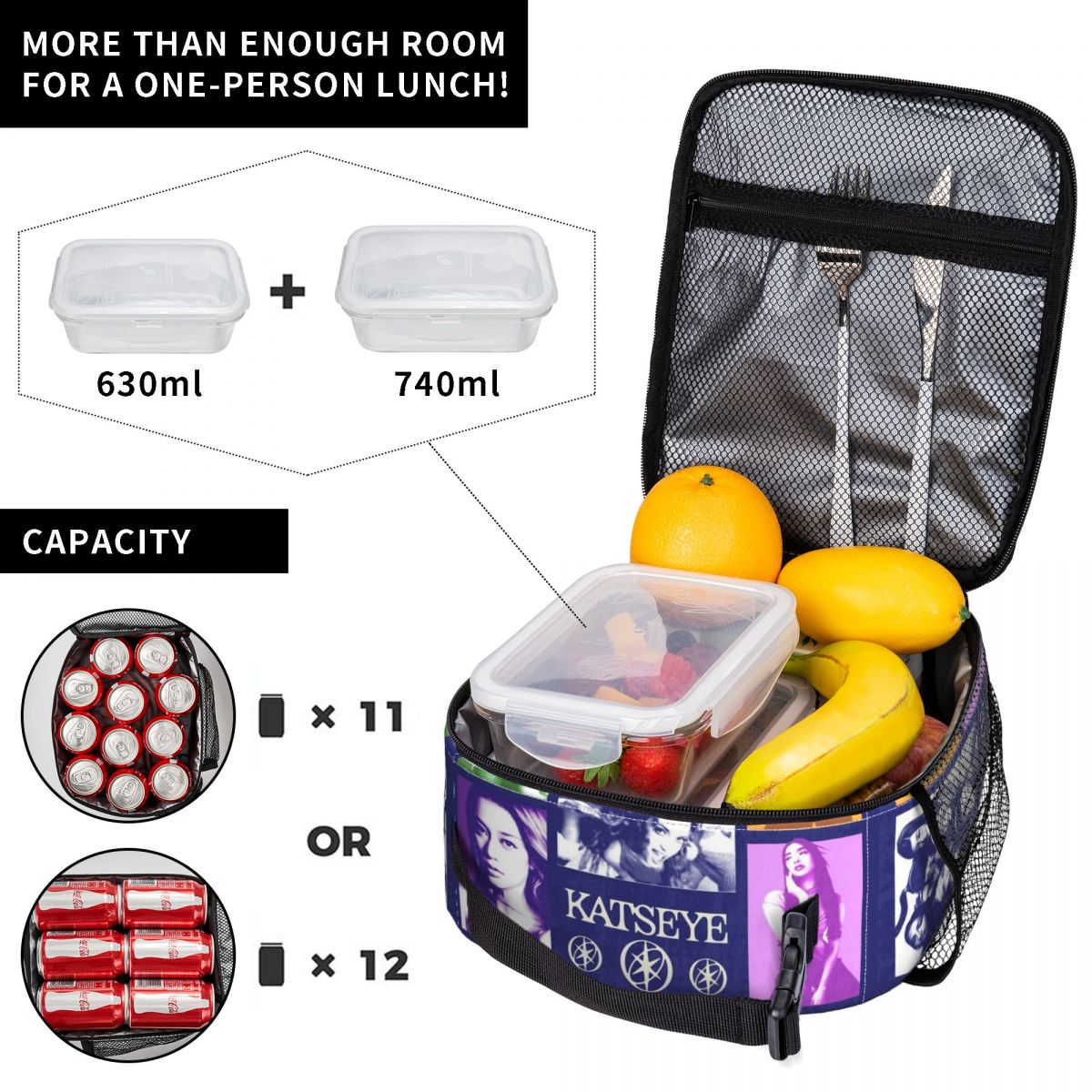 Katseye cartaz isolado almoço  - Tote Bag Sublimation avaliação e preço
